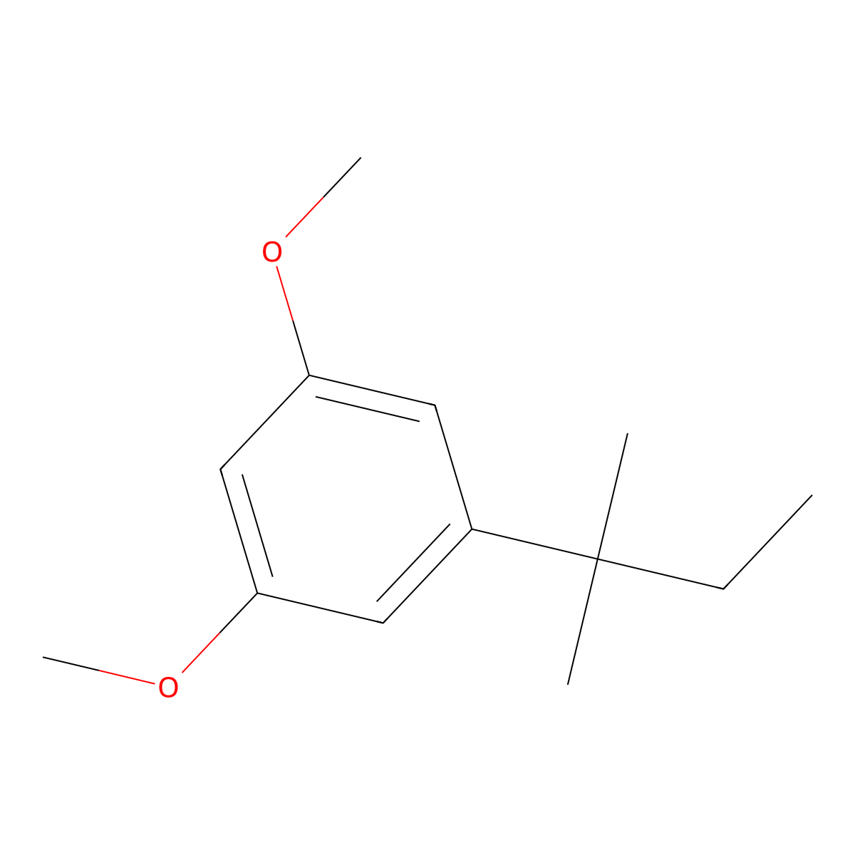 1,3-Dimethoxy-5-(2-methylbutan-2-yl)benzene molecular structure, CAS 83816-35-7