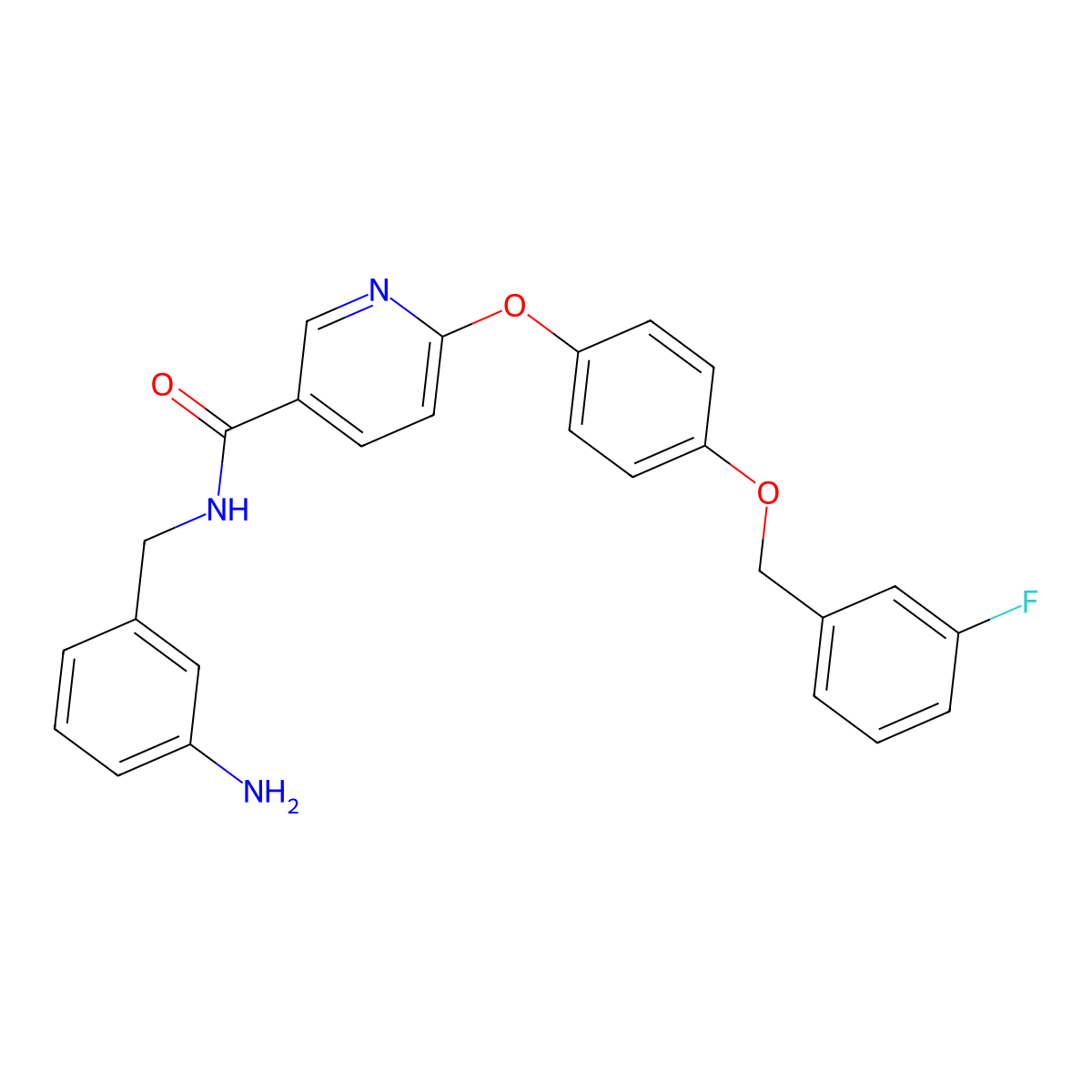 YM-244769 molecular structure, CAS 838819-70-8