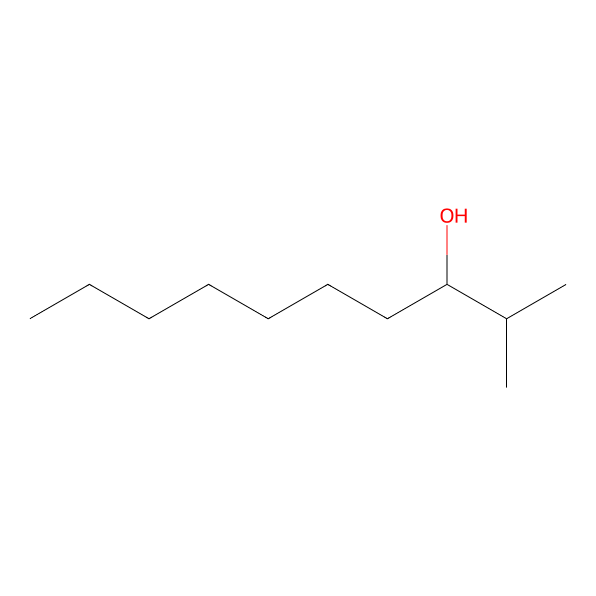 2-Methyl-3-decanol molecular structure, CAS 83909-79-9
