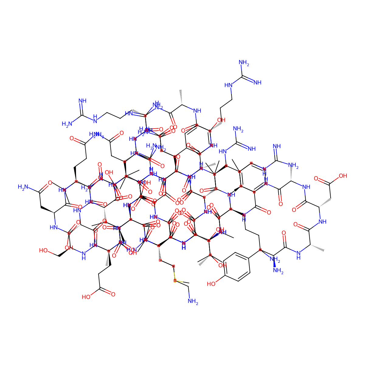 Somatorelin molecular structure, CAS 83930-13-6