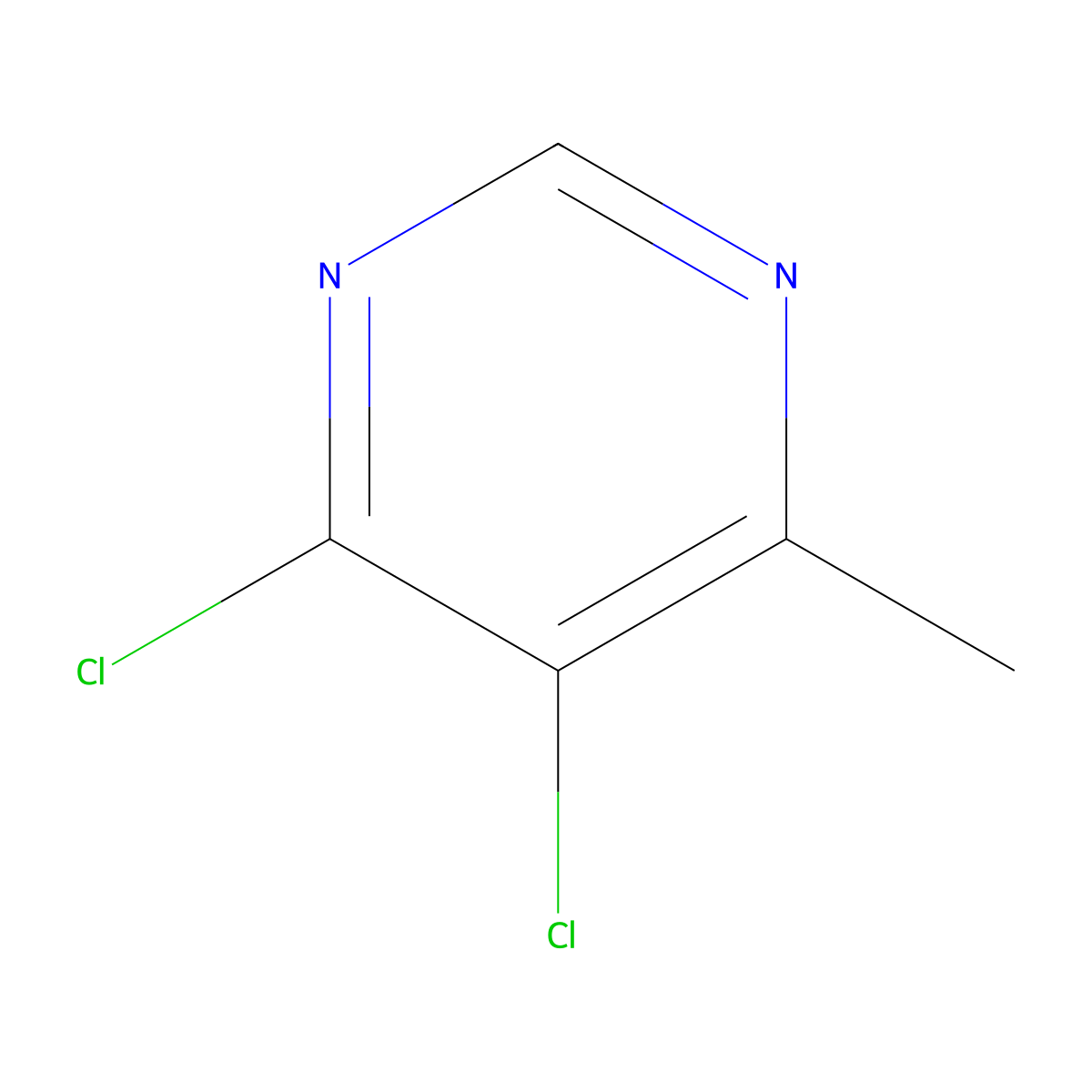 4,5-Dichloro-6-methylpyrimidine molecular structure, CAS 83942-10-3