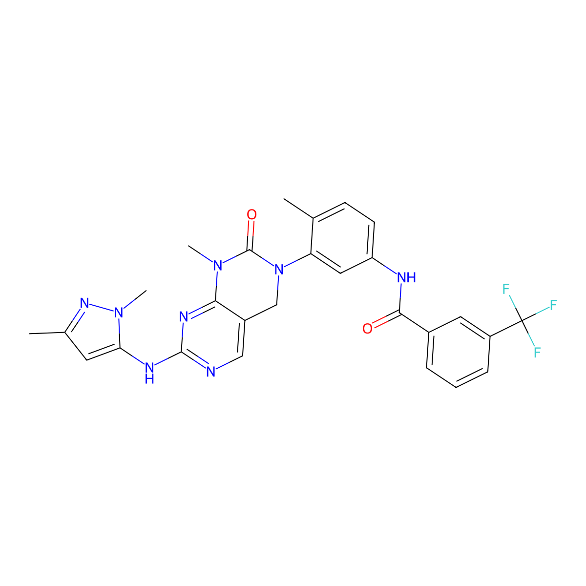 Pluripotin molecular structure, CAS 839707-37-8