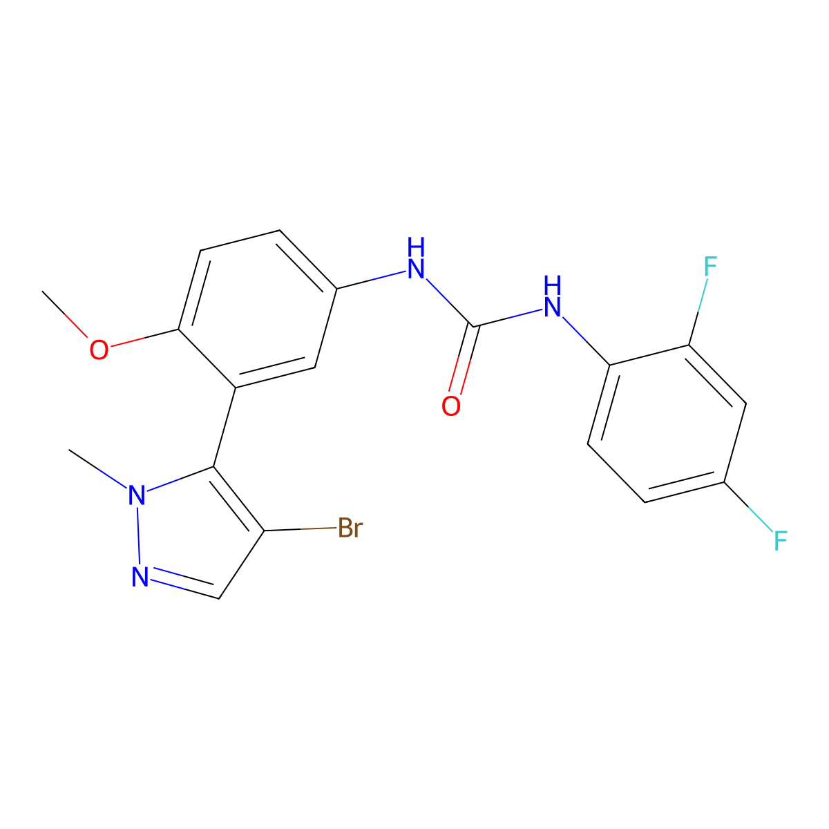Nelotanserin molecular structure, CAS 839713-36-9