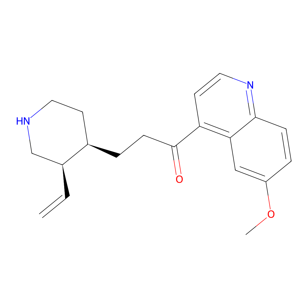 Viquidil molecular structure, CAS 84-55-9