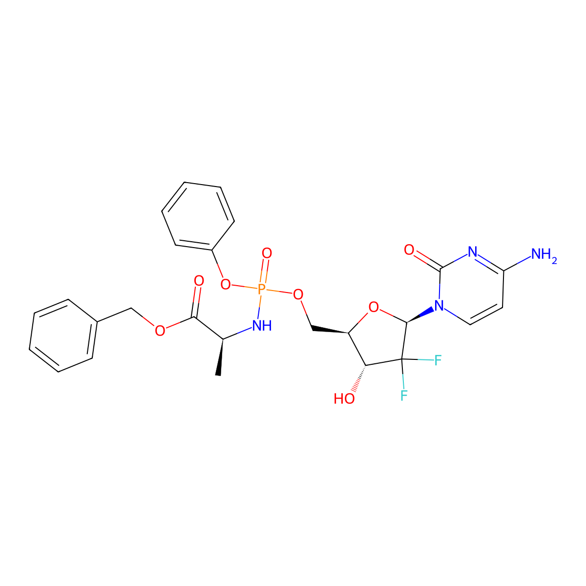 Nuc-1031 molecular structure, CAS 840506-29-8