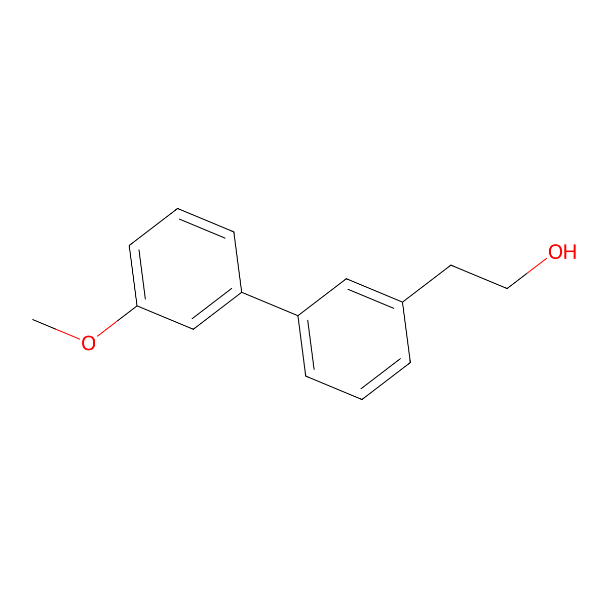 3-(3-Methoxyphenyl)phenethyl alcohol molecular structure, CAS 840521-90-6