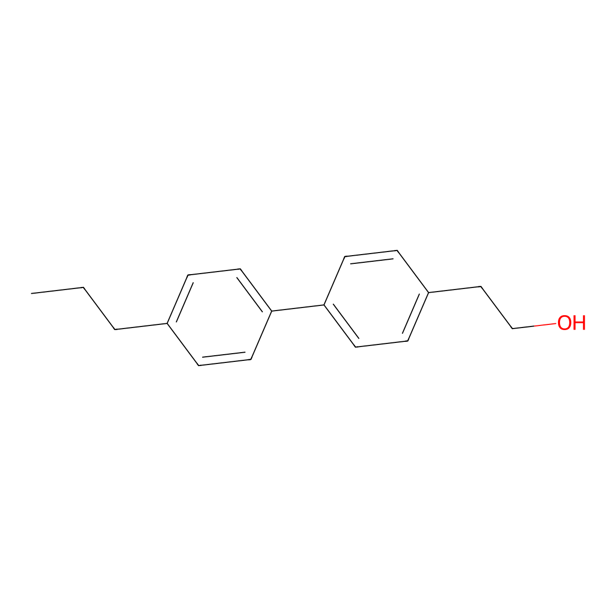 4a(2)-Propyl[1,1a(2)-biphenyl]-4-ethanol molecular structure, CAS 840522-21-6