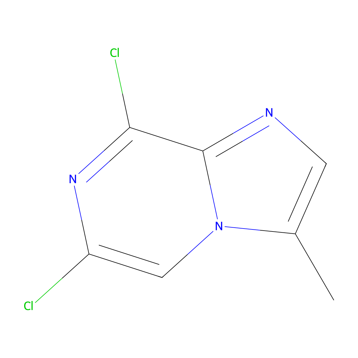 6,8-Dichloro-3-methylimidazo[1,2-a]pyrazine molecular structure, CAS 84066-16-0