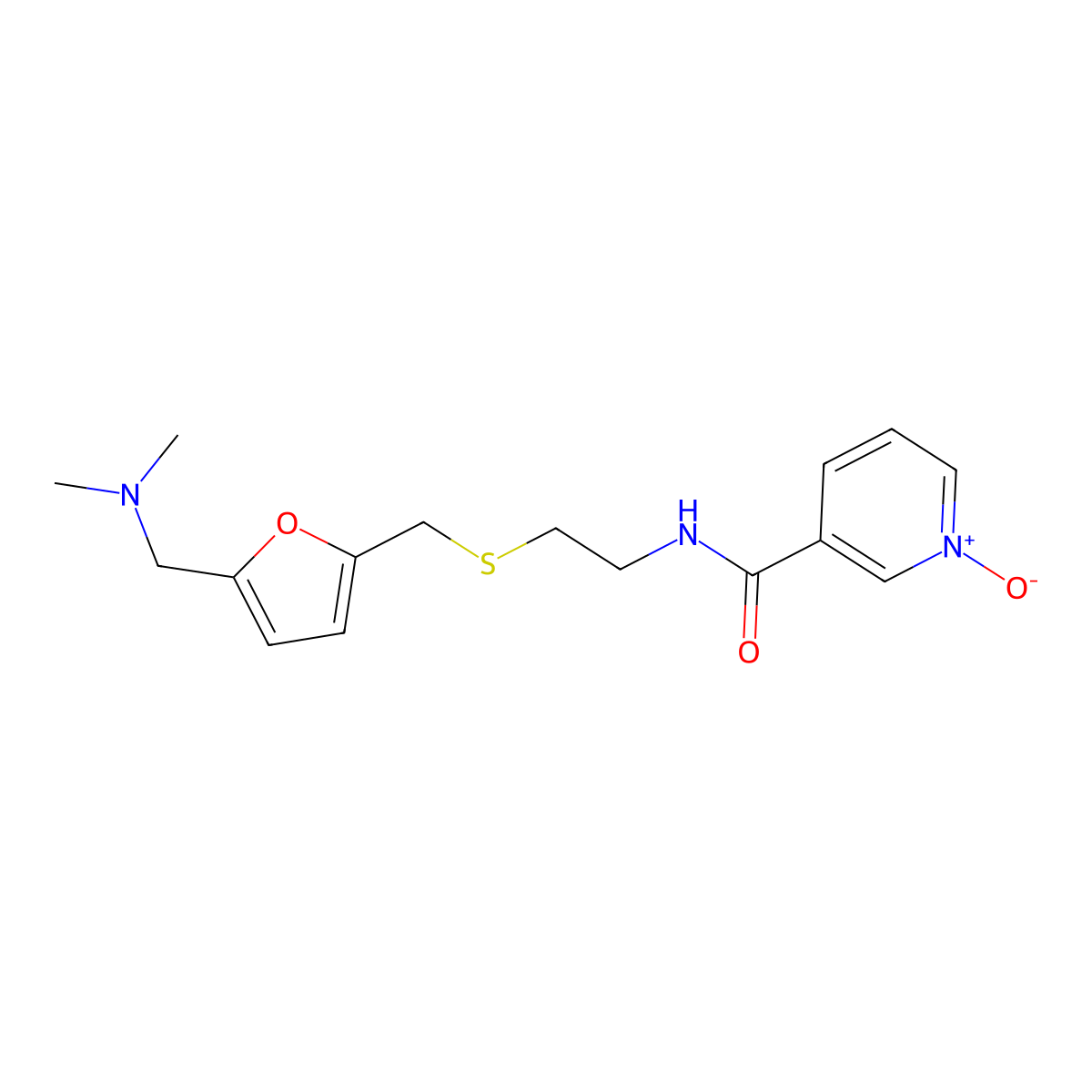 Ramixotidine molecular structure, CAS 84071-15-8
