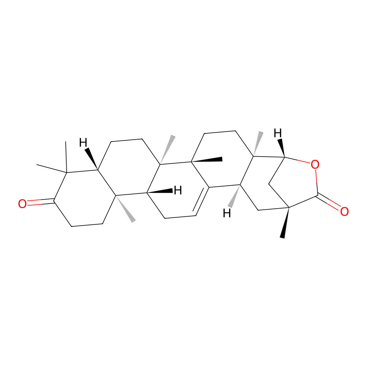 Wilforlide B molecular structure, CAS 84104-70-1