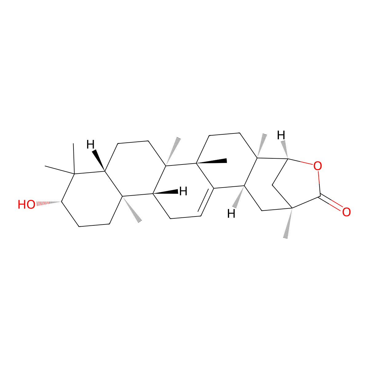 Wilforlide A molecular structure, CAS 84104-71-2