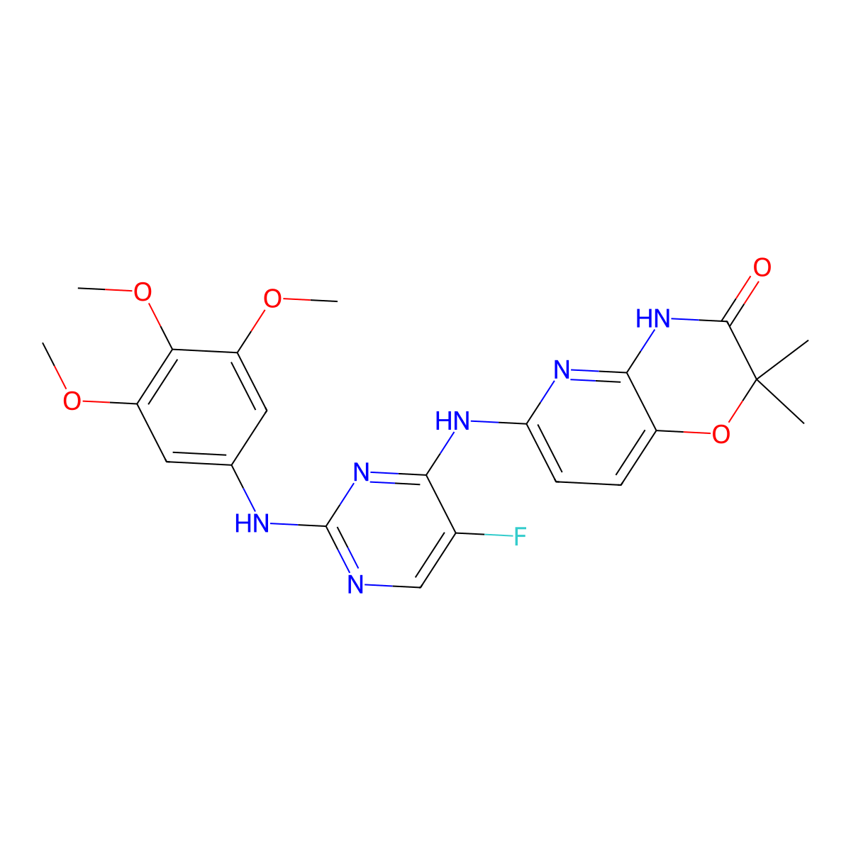 Tamatinib molecular structure, CAS 841290-80-0