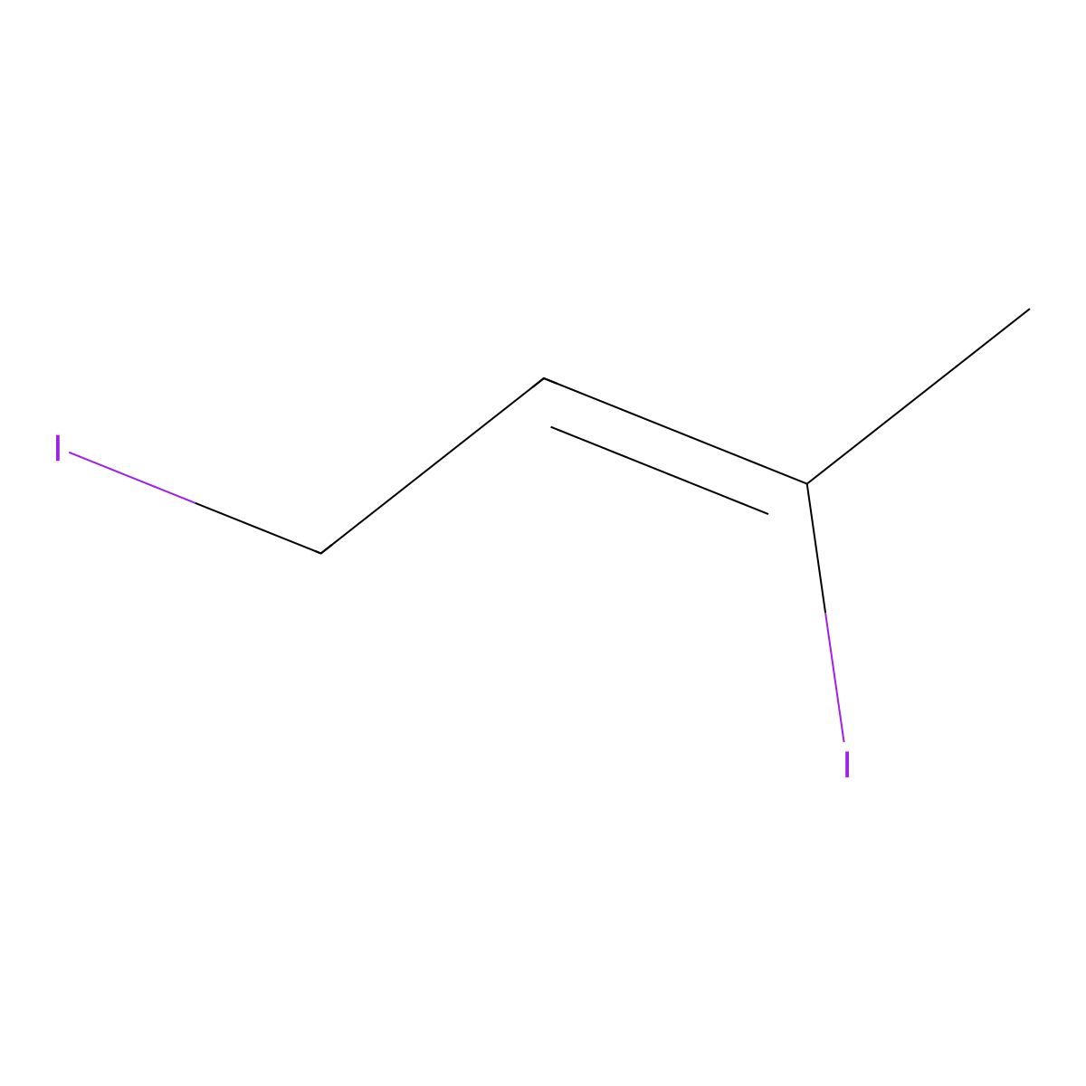 1,3-Diiodo-2-butene molecular structure, CAS 84201-47-8