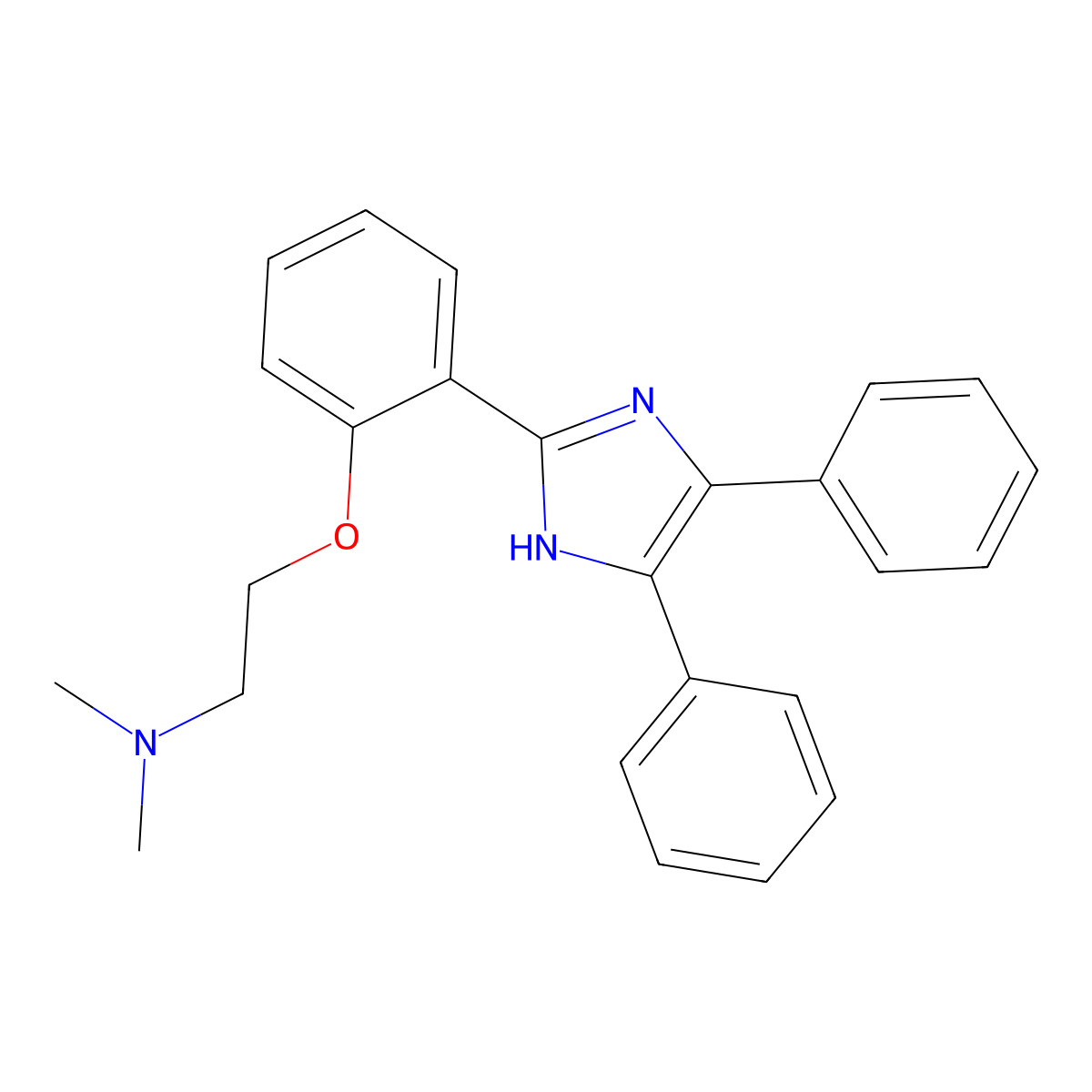Trifenagrel molecular structure, CAS 84203-09-8