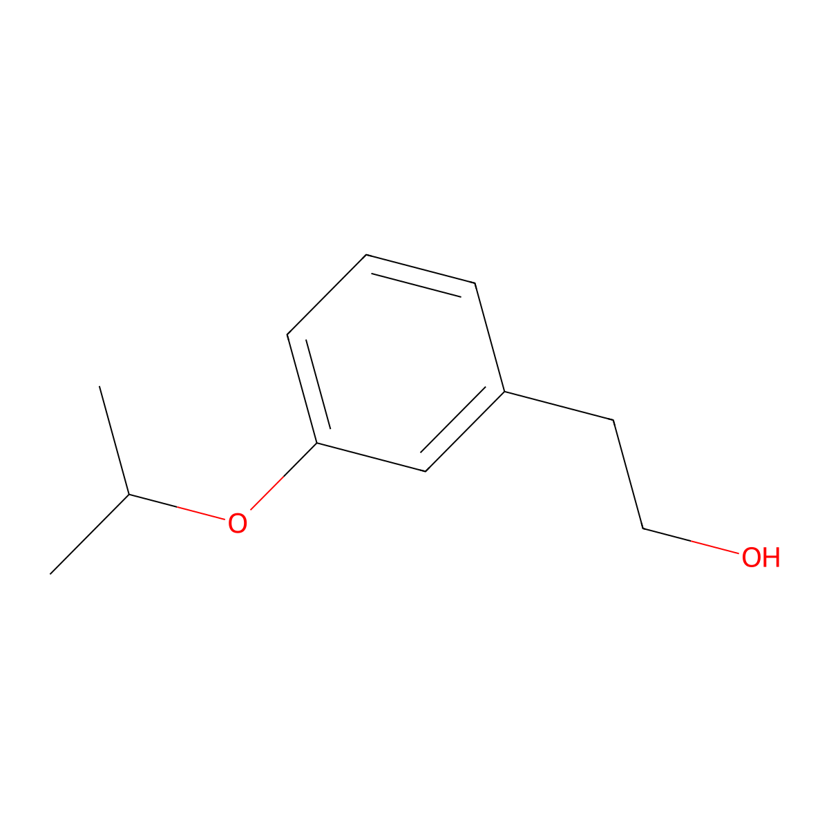 3-iso-Propoxyphenethyl alcohol molecular structure, CAS 842123-79-9