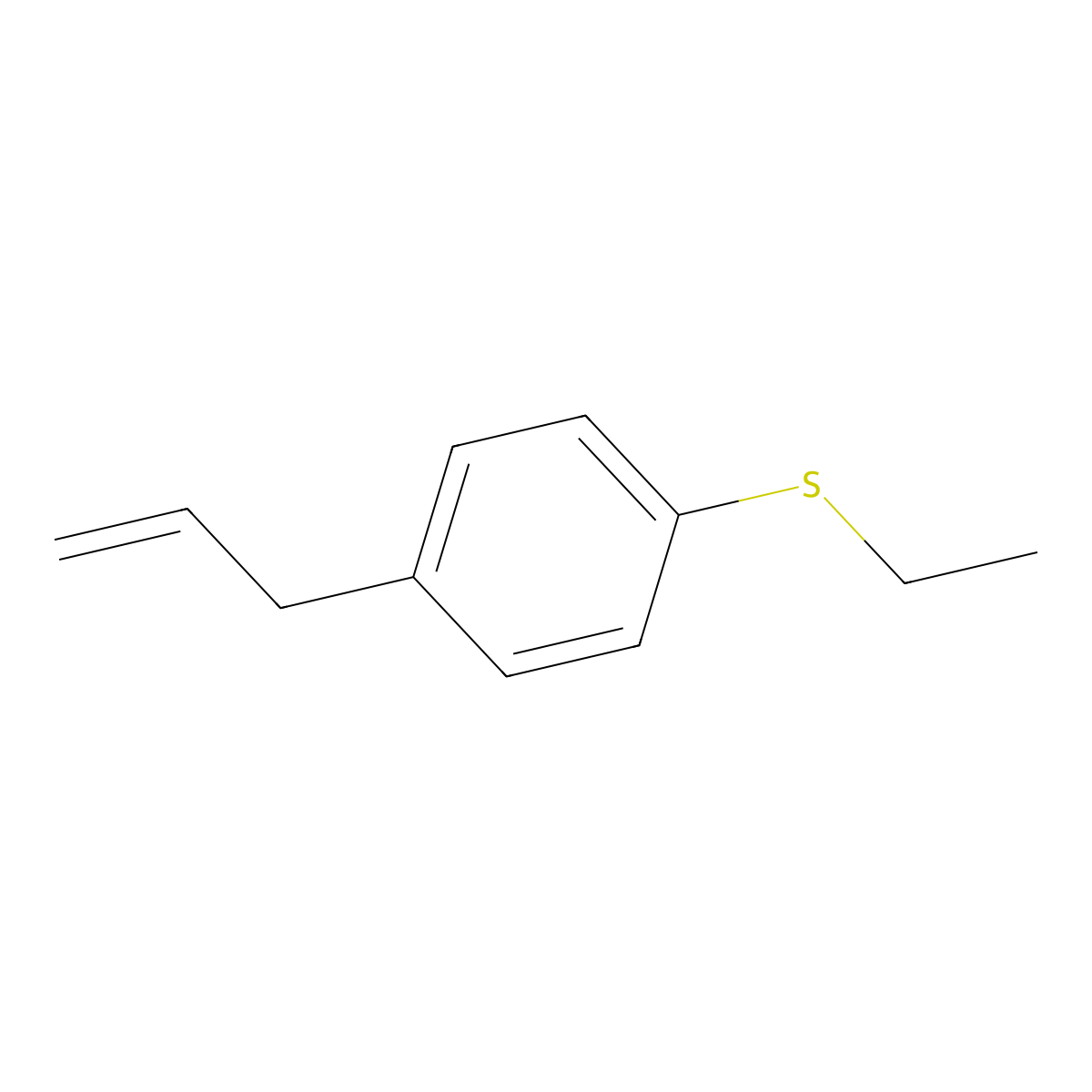 3-[4-(Ethylthio)phenyl]-1-propene molecular structure, CAS 842124-24-7