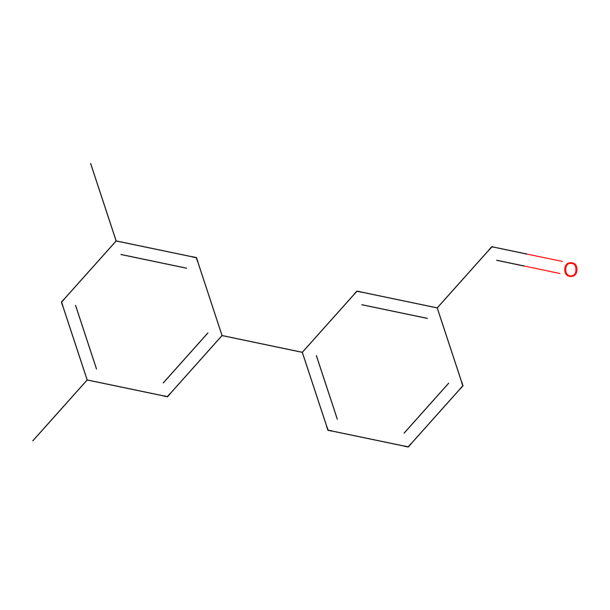 3-(3,5-Dimethylphenyl)benzaldehyde molecular structure, CAS 842140-47-0
