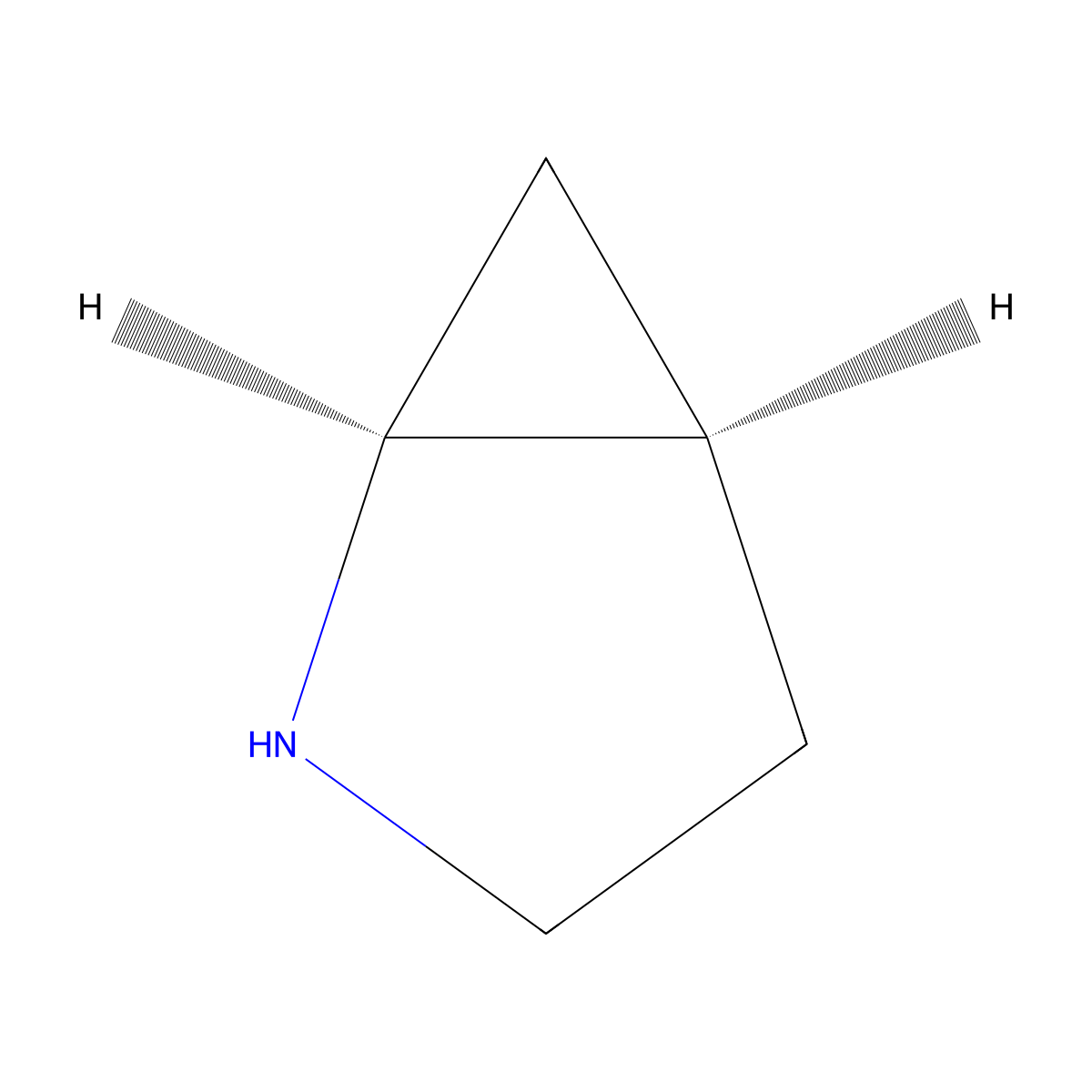(1S,5R)-2-Azabicyclo[3.1.0]hexane molecular structure, CAS 842949-51-3