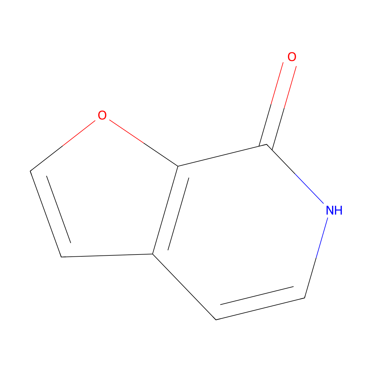 Furo[2,3-c]pyridine-7(6H)-one molecular structure, CAS 84400-98-6