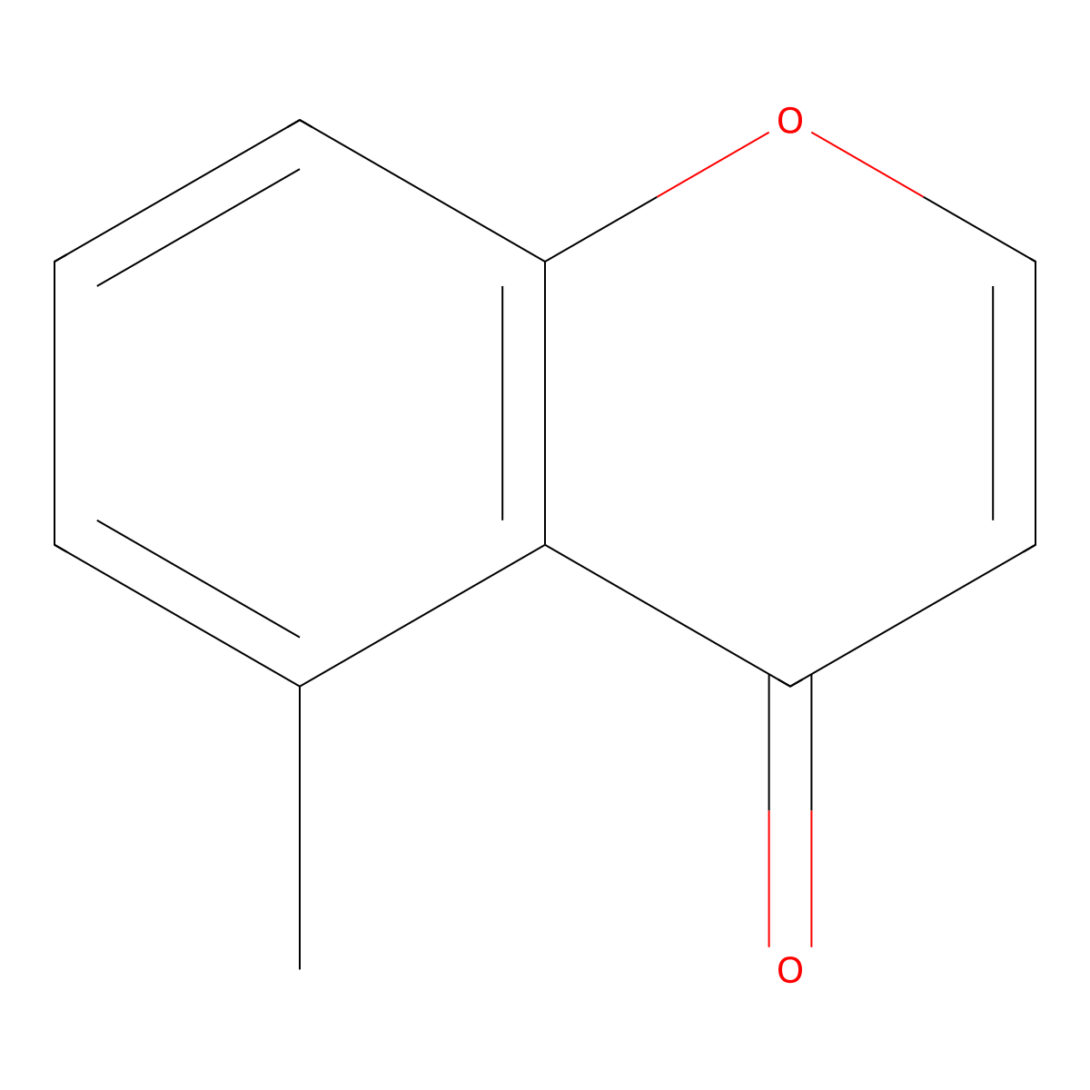 4H-1-Benzopyran-4-one, 5-methyl- molecular structure, CAS 84437-34-3