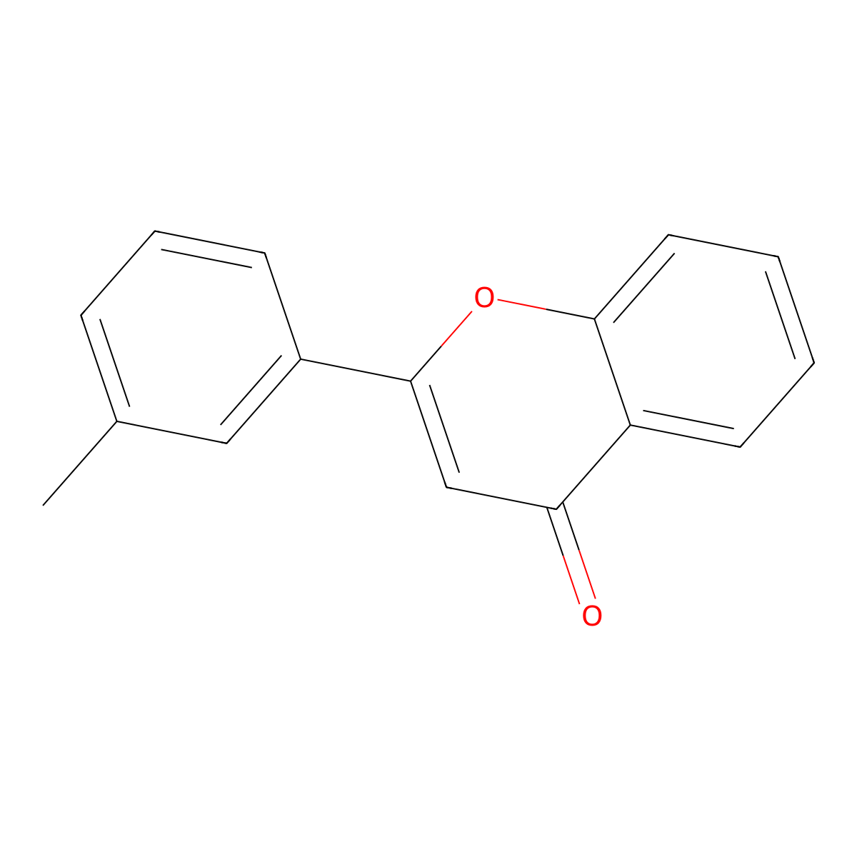 2-(m-Tolyl)-4H-chromen-4-one molecular structure, CAS 84437-39-8