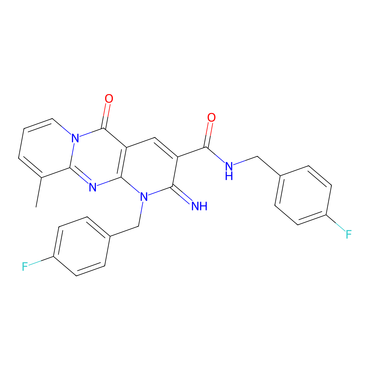 C27H21F2N5O2 molecular structure, CAS 844660-76-0
