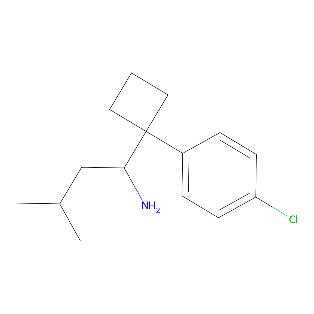 Didesmethylsibutramine molecular structure, CAS 84467-54-9