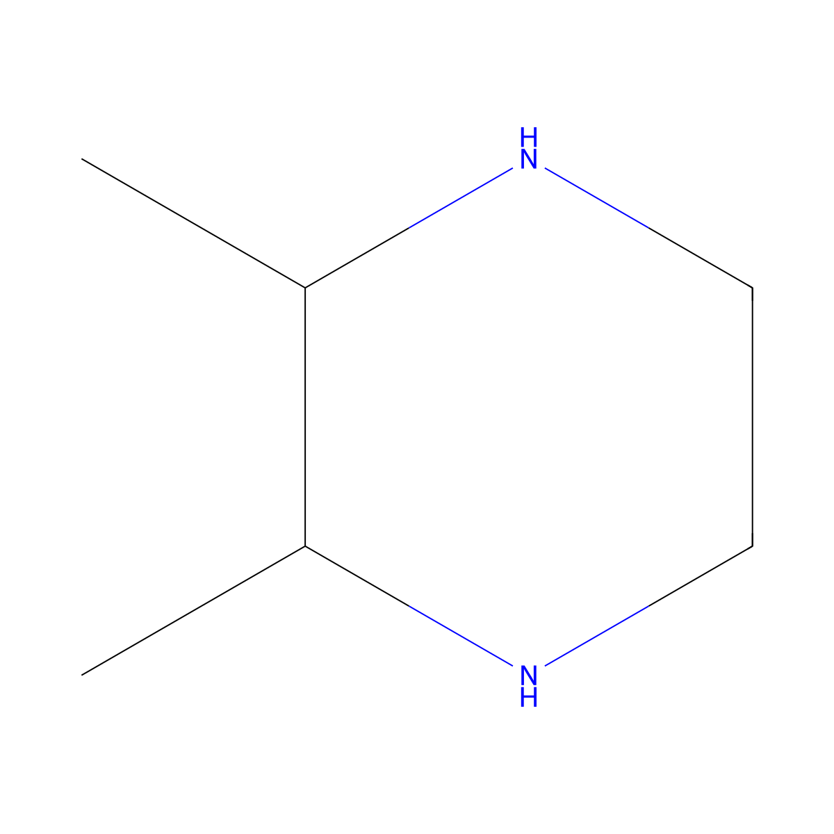2,3-Dimethylpiperazine molecular structure, CAS 84468-52-0