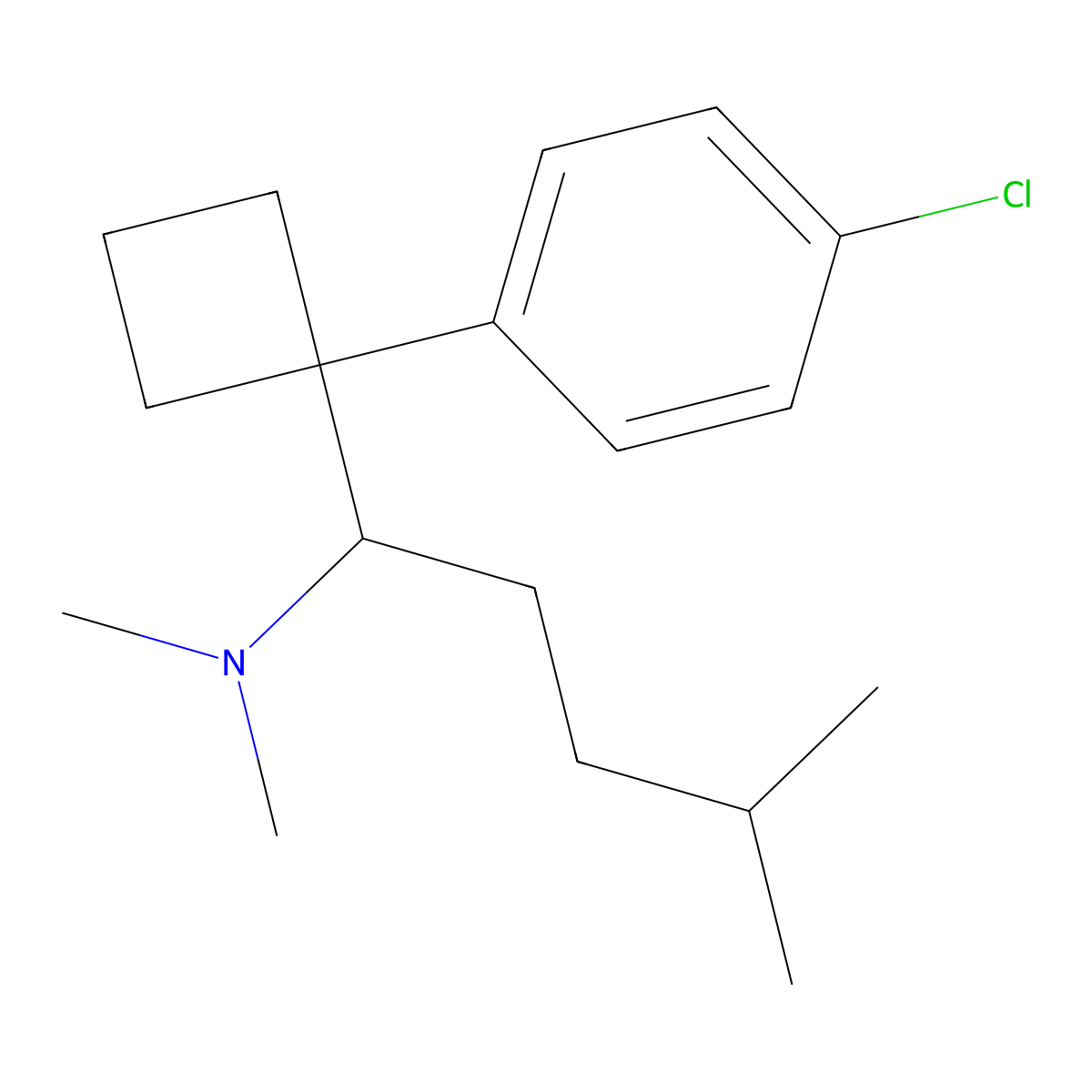 Sibutramine Impurity 40 molecular structure, CAS 844882-77-5