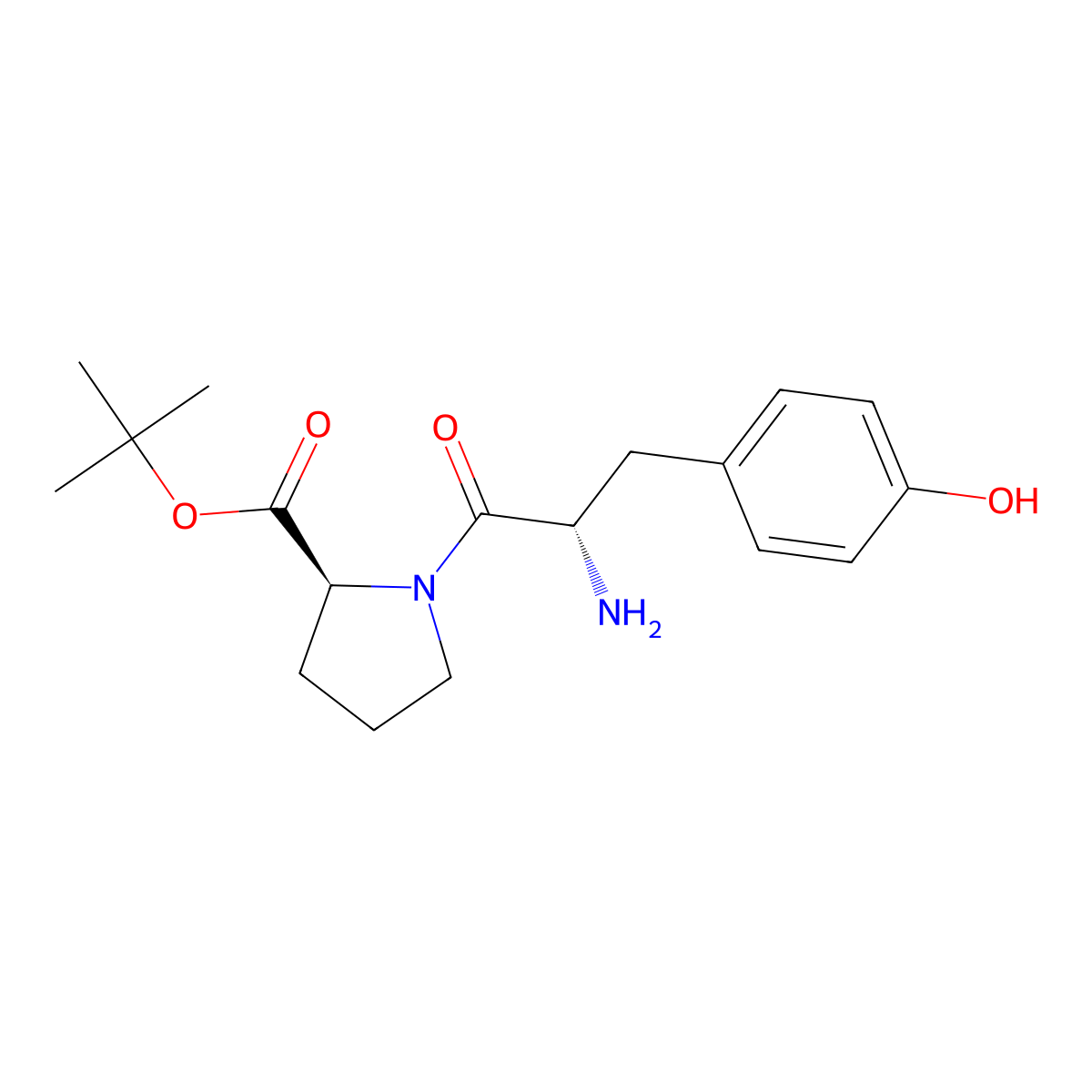 Tyr-Pro-Otbu molecular structure, CAS 84552-63-6