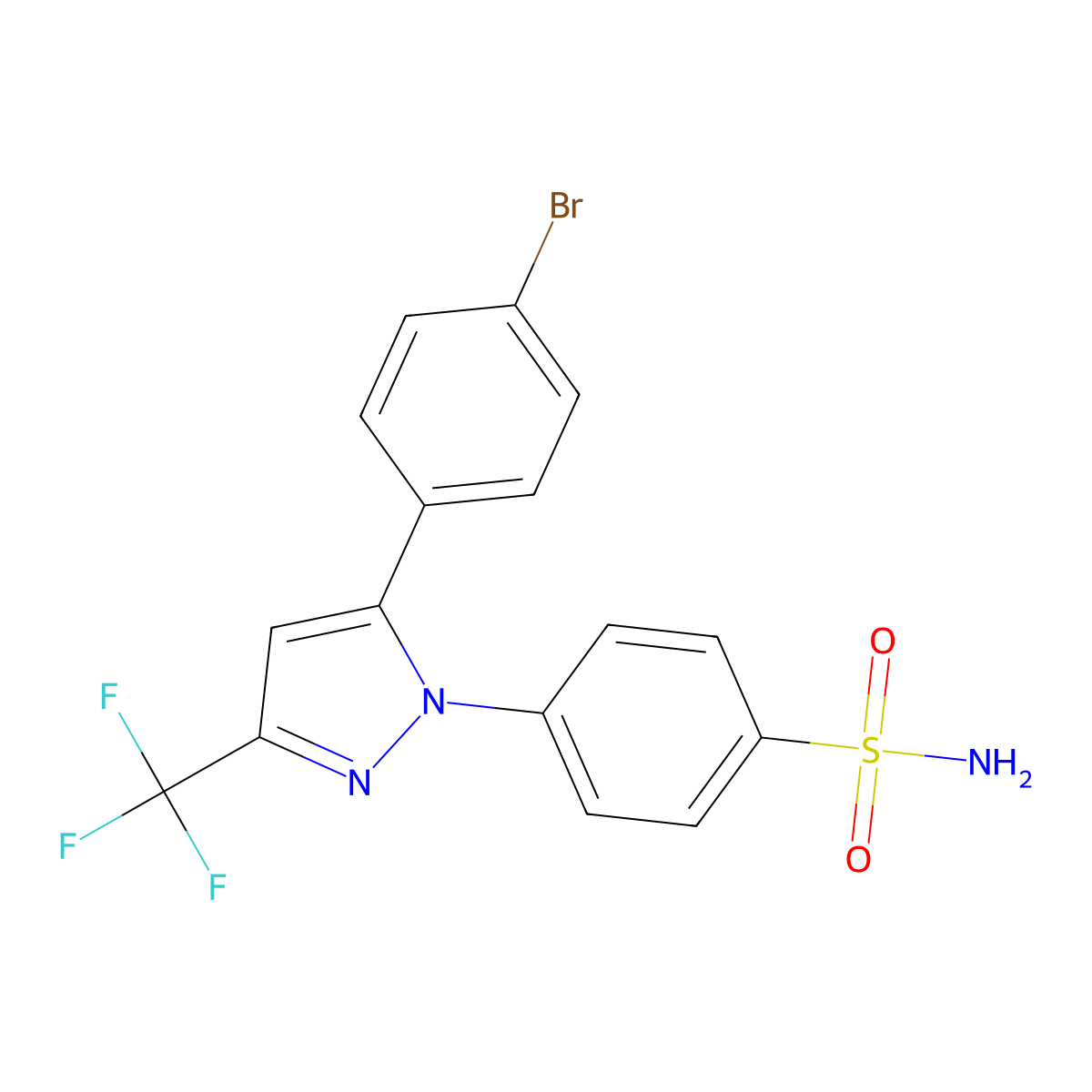 SC-558 molecular structure, CAS 845674-84-2