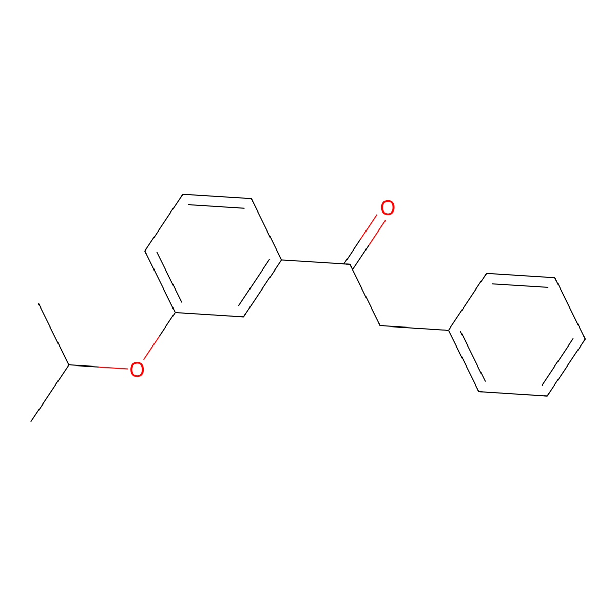 2-Phenyl-3'-iso-propoxyacetophenone molecular structure, CAS 845781-16-0