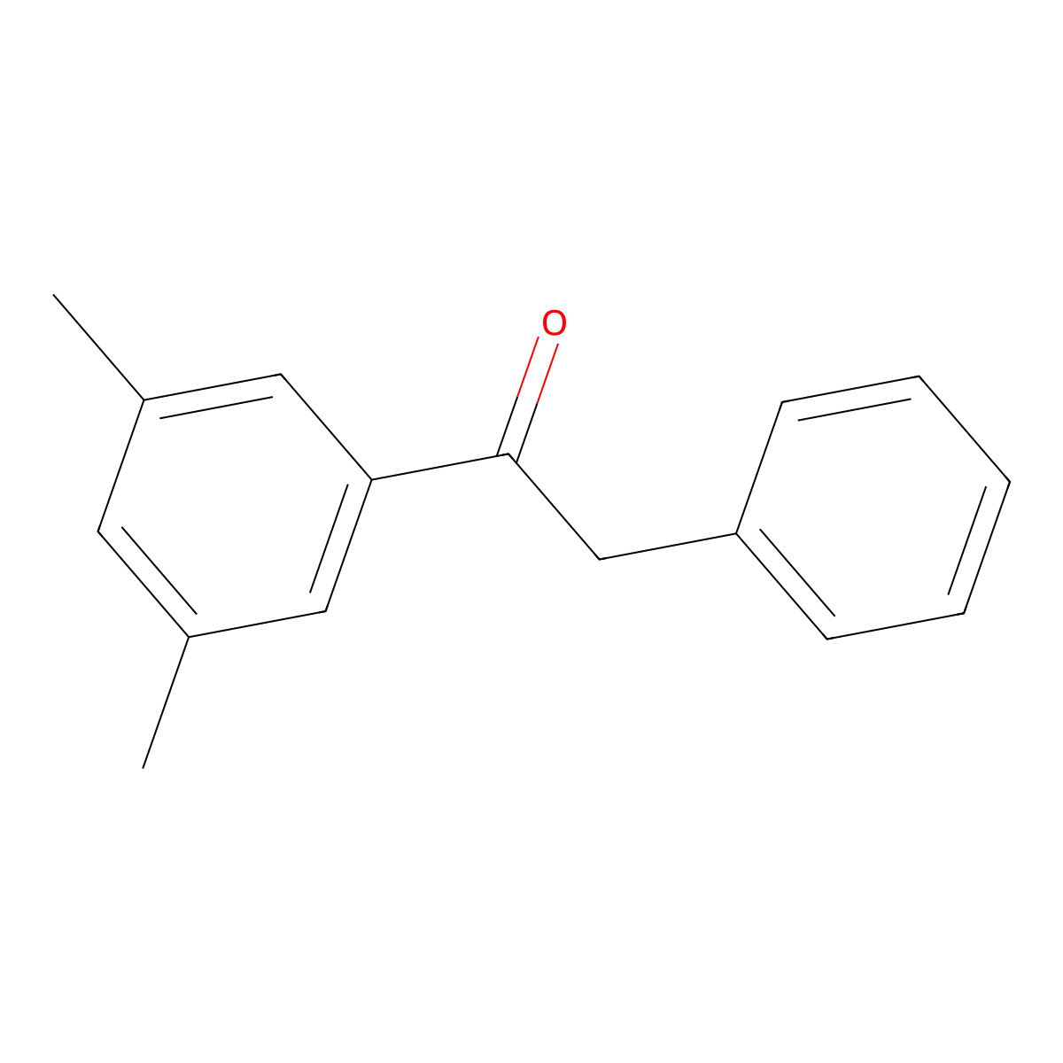 1-(3,5-Dimethylphenyl)-2-phenylethanone molecular structure, CAS 845781-28-4