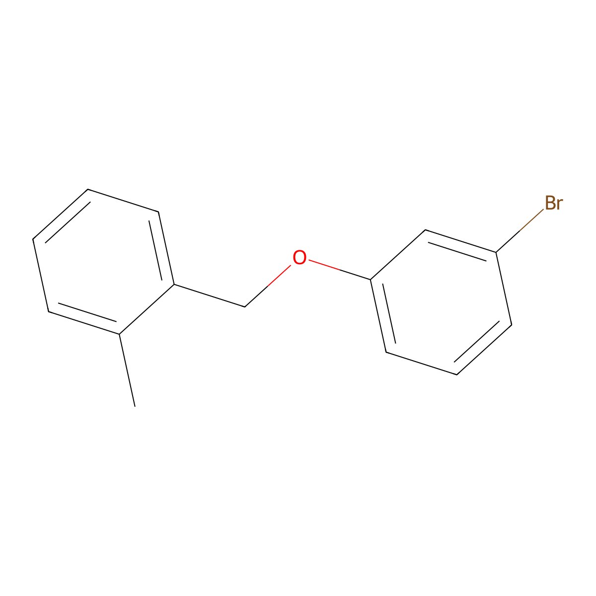 1-[(3-Bromophenoxy)methyl]-2-methylbenzene molecular structure, CAS 845866-53-7