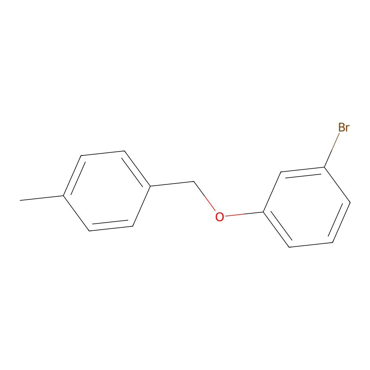 3-(4-Methylbenzyloxy)bromobenzene molecular structure, CAS 845866-54-8