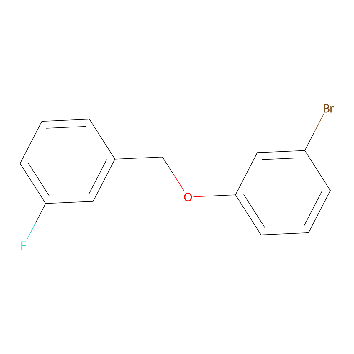 3-(3-Fluorobenzyloxy)-bromobenzene molecular structure, CAS 845866-57-1