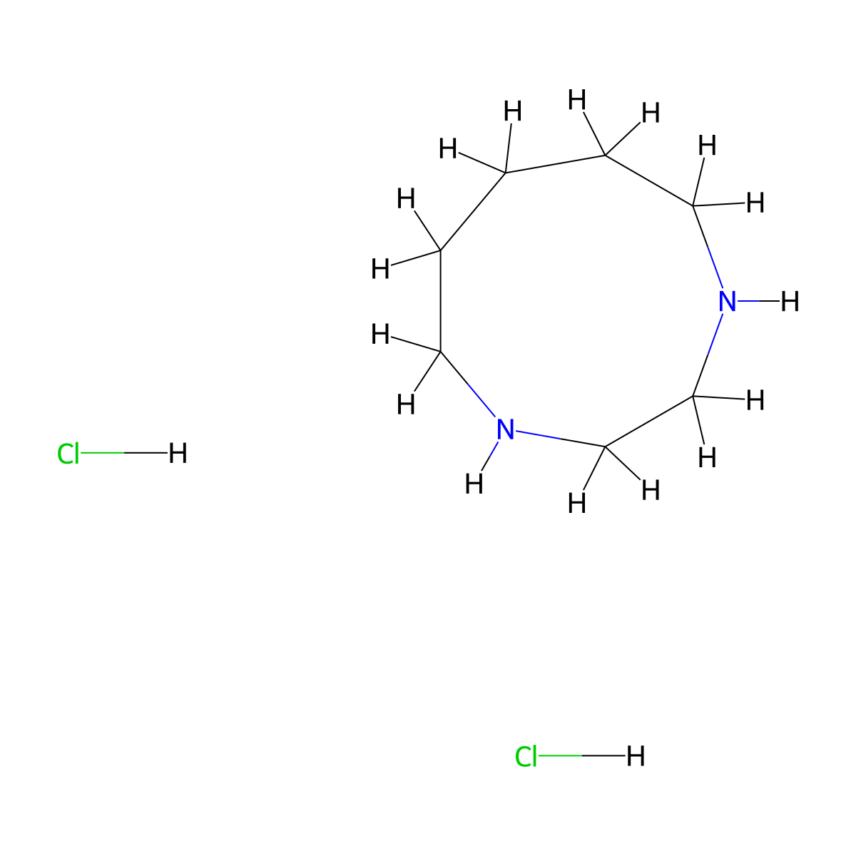 1,4-Diazonane;dihydrochloride molecular structure, CAS 845879-84-7