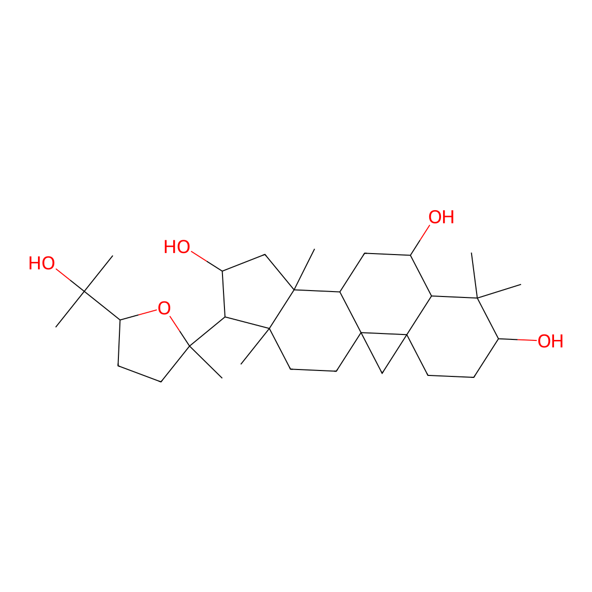Astramembrangenin molecular structure, CAS 84605-18-5
