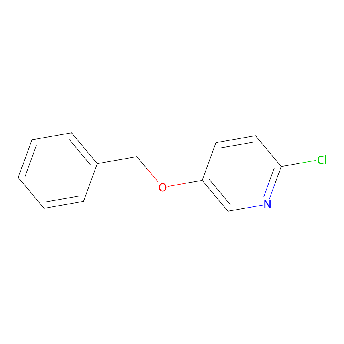 5-(Benzyloxy)-2-chloropyridine molecular structure, CAS 84611-43-8
