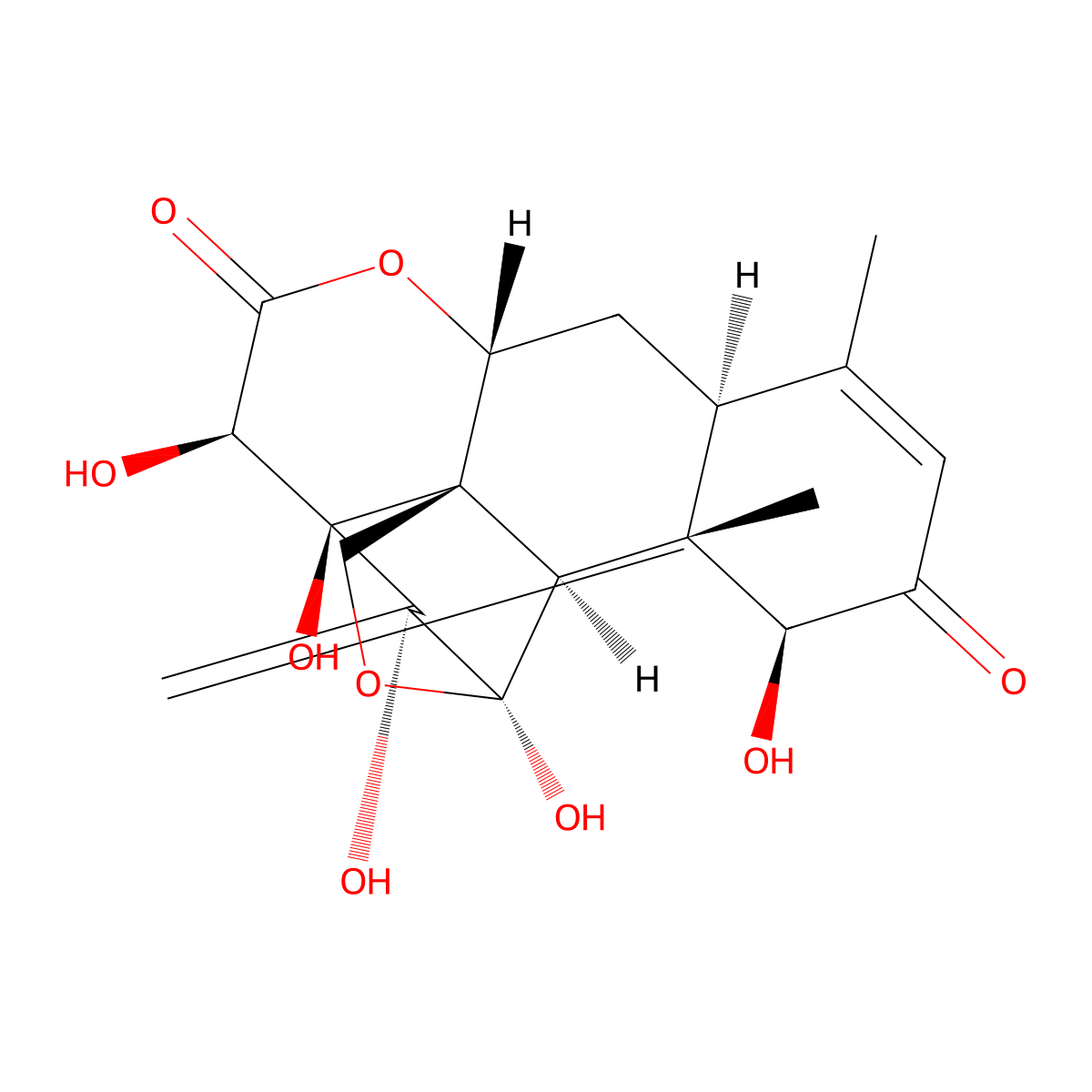 Eurycomanone molecular structure, CAS 84633-29-4