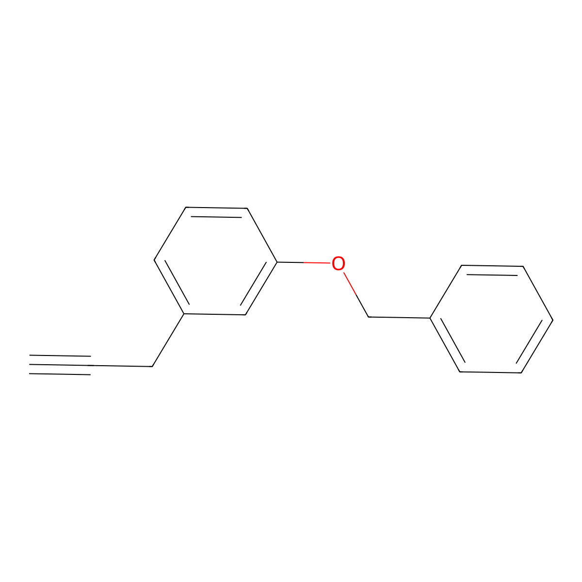 1-(Benzyloxy)-3-(prop-2-yn-1-yl)benzene molecular structure, CAS 84666-34-2