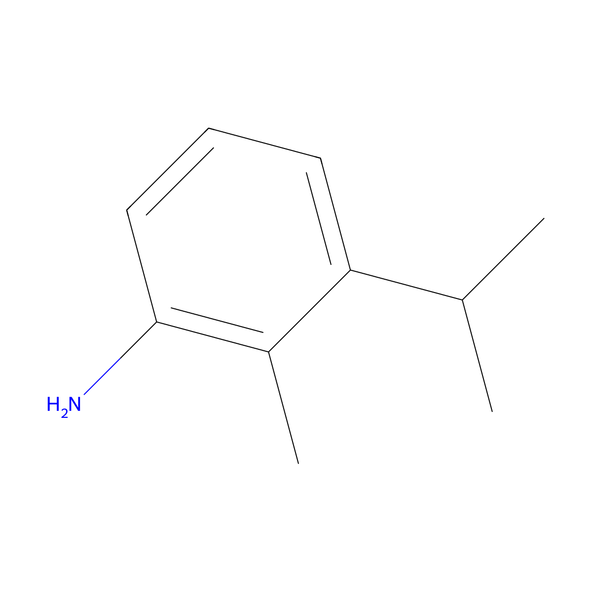 3-Isopropyl-2-methylaniline molecular structure, CAS 84687-74-1