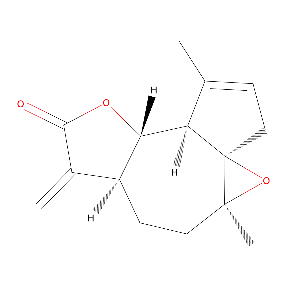 Arglabin molecular structure, CAS 84692-91-1