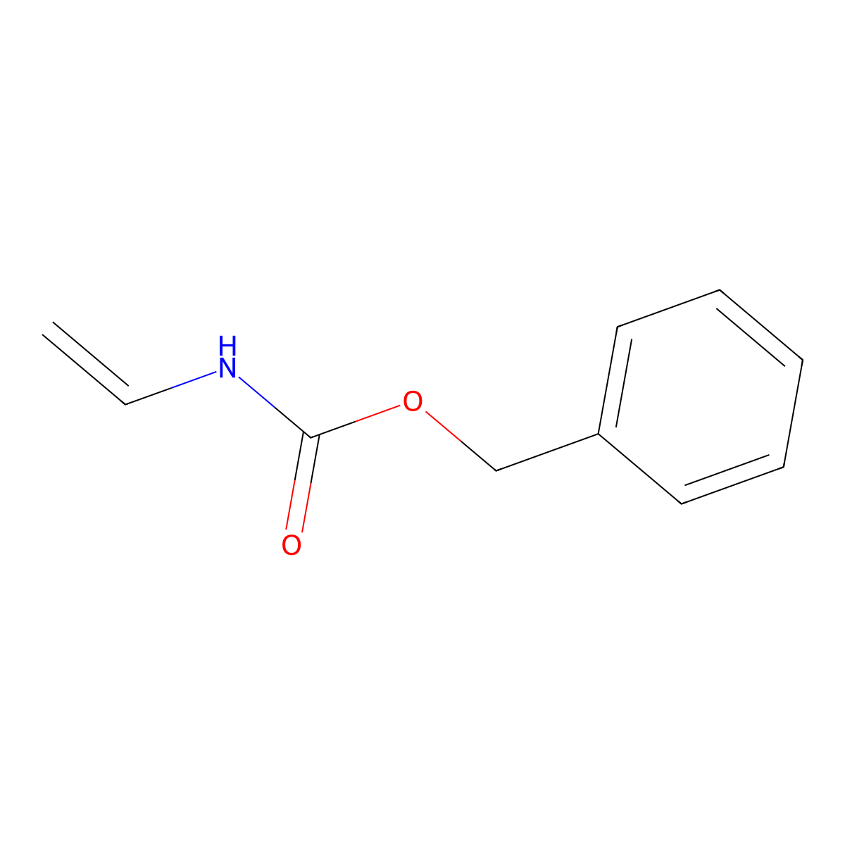 benzyl N-ethenylcarbamate molecular structure, CAS 84713-20-2
