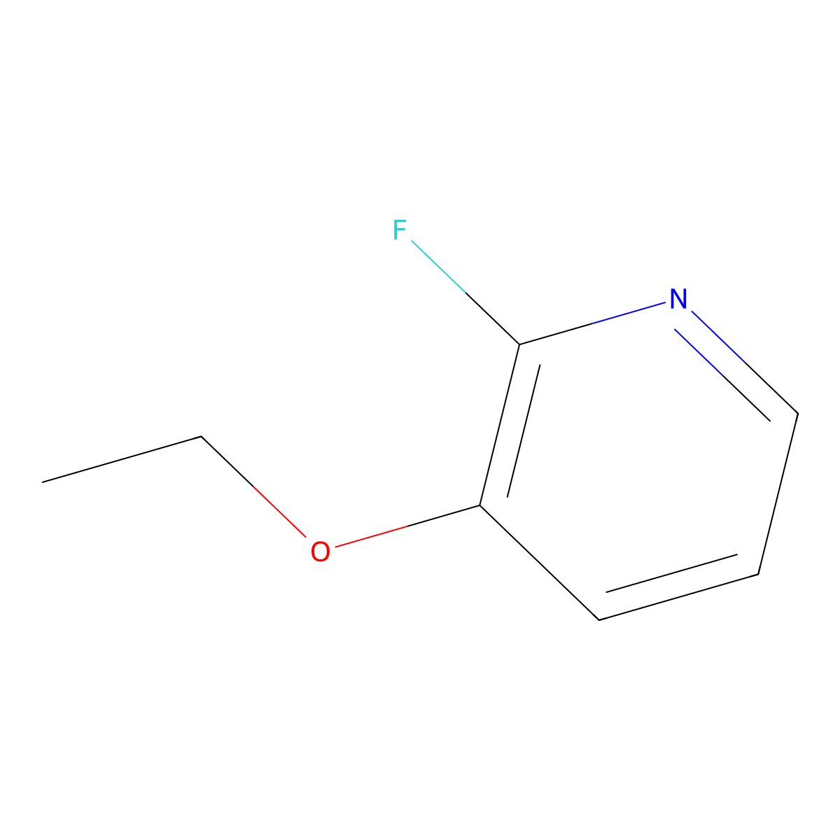 3-Ethoxy-2-fluoropyridine molecular structure, CAS 847225-55-2