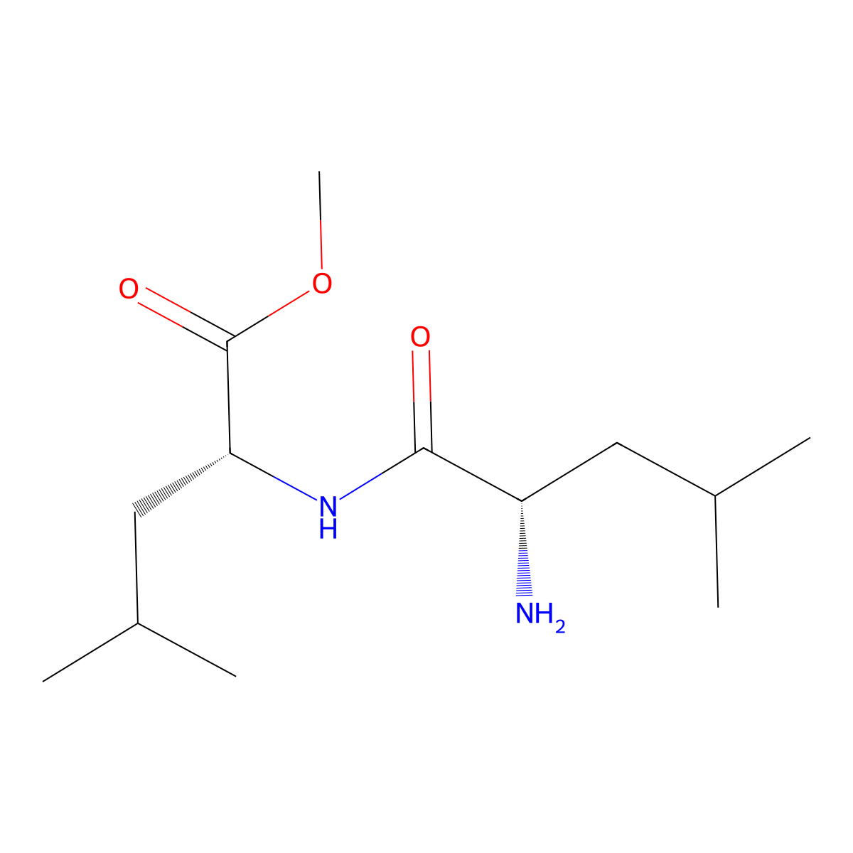 (R)-Methyl 2-((S)-2-amino-4-methylpentanamido)-4-methylpentanoate molecular structure, CAS 84728-06-3