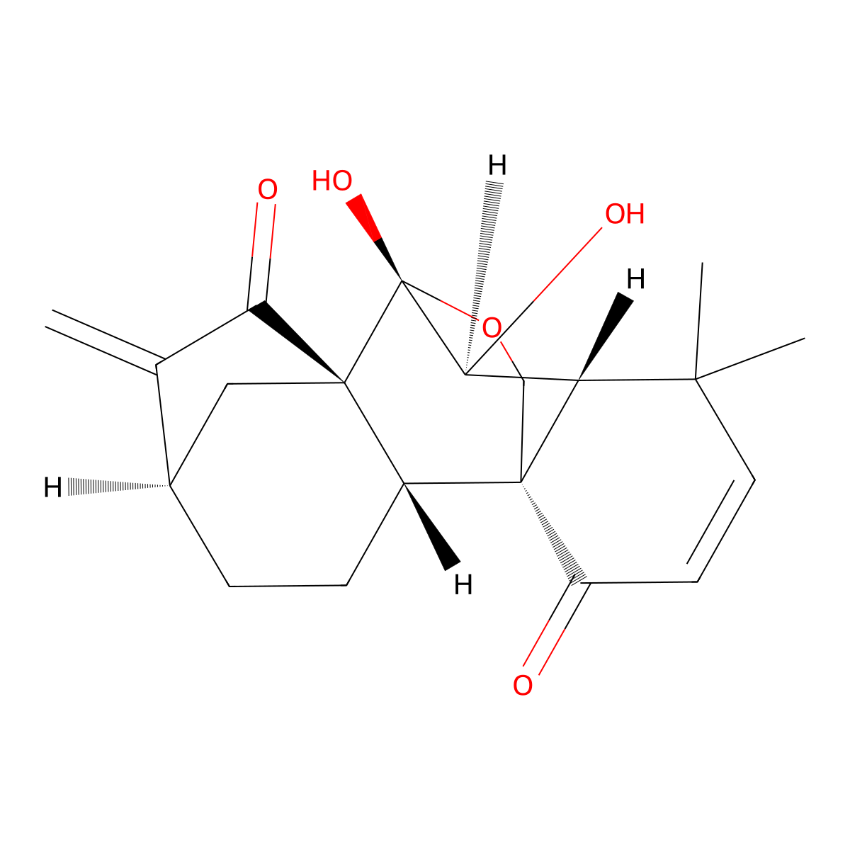 Eriocalyxin B molecular structure, CAS 84745-95-9