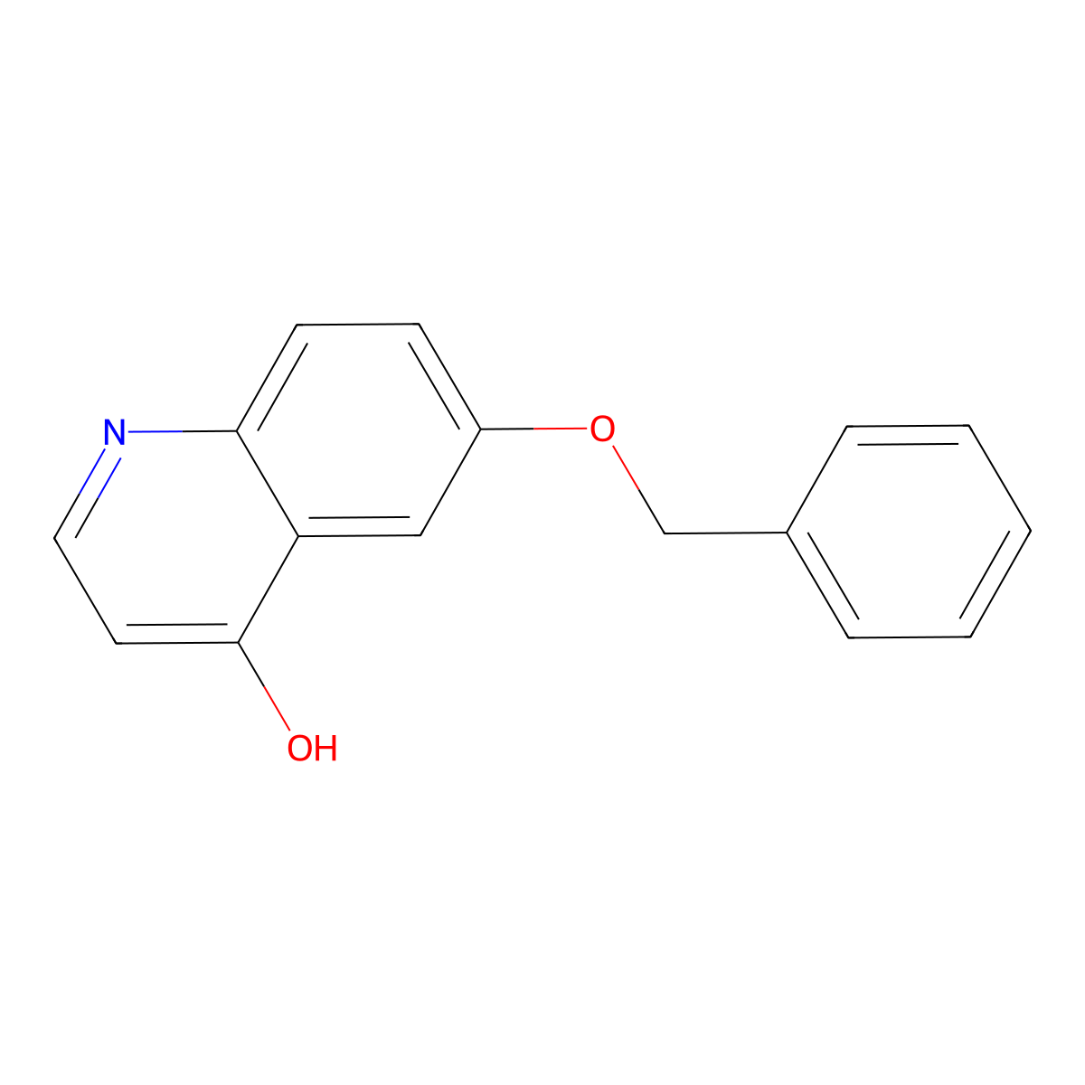6-(Benzyloxy)quinolin-4-ol molecular structure, CAS 847577-89-3