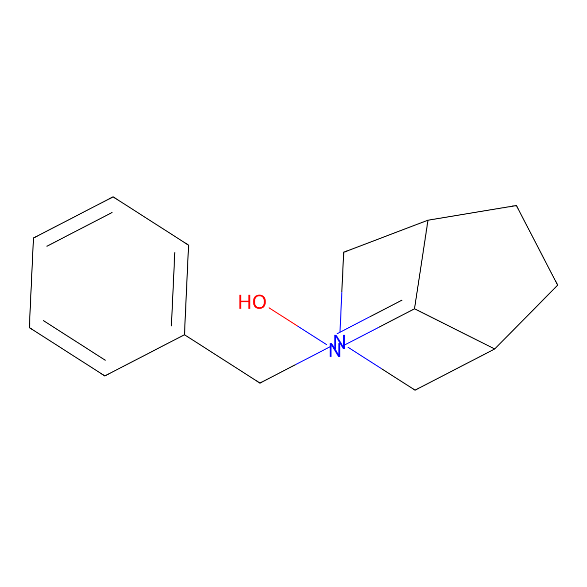 3-Benzyl-3-azabicyclo[3.2.1]octan-8-one oxime molecular structure, CAS 847795-96-4