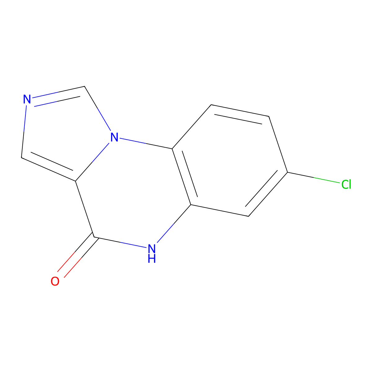 7-Chloroimidazo[1,5-a]quinoxalin-4-ol molecular structure, CAS 847900-54-3